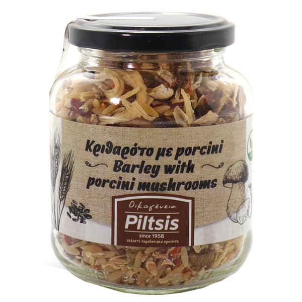 Κριθαρότο Porcini Piltsis Ζυμαρικό