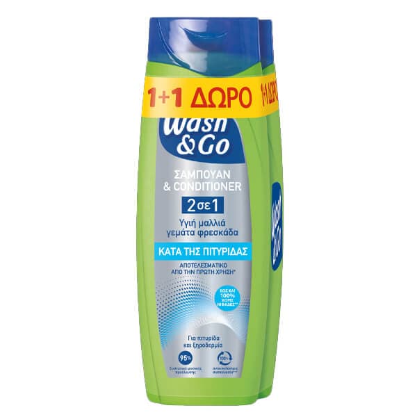 Shampoo Anti-Dand Wash and Go Σαμπουάν