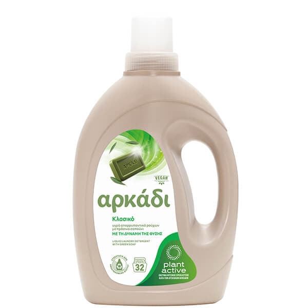 Υγρό Πλυντηρίου Ρούχων Αρκάδι Κλασσικό Υγρό Πλυντηρίου