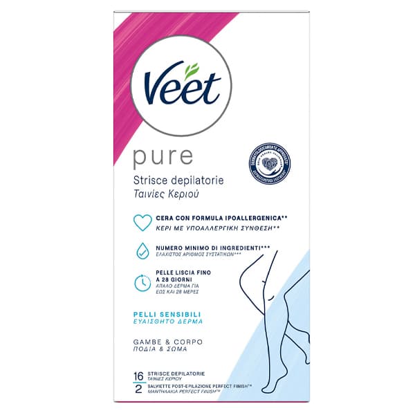 Ταινίες Αποτρίχωσης Veet Σώμα Πόδια