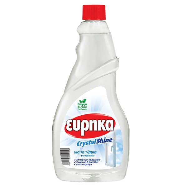Καθαριστικό Τζαμιών Εύρηκα Crystal Καθαριστικά Τζαμιών