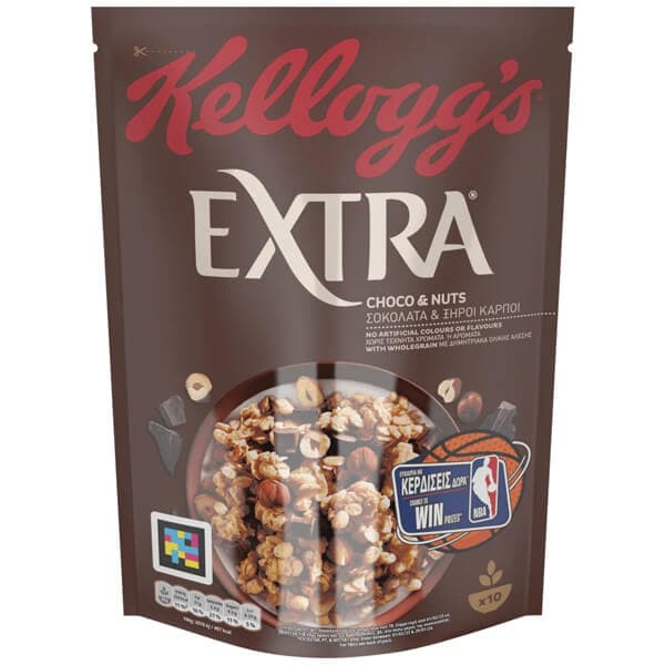 Kellogg's Extra Choco and Nuts Δημητριακά
