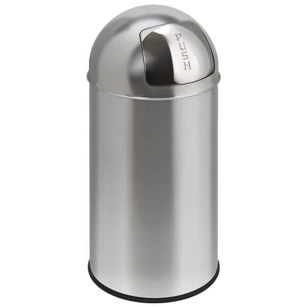 Κάδος Push Inox Ματ Κάδος Απορριμμάτων