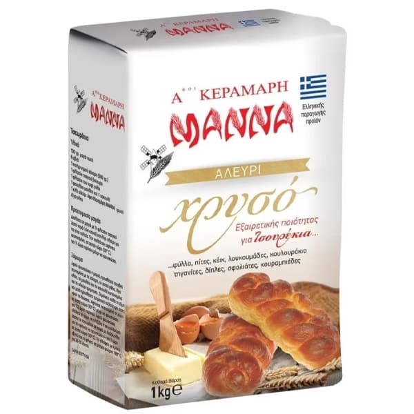 Αλεύρι Χρυσό Μάννα Αλεύρι για Τσουρέκια
