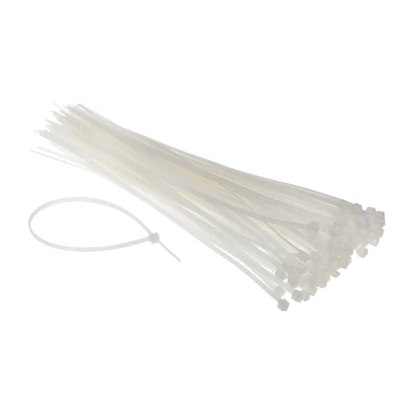Δεματικά Tire Ups Λευκά 350x7,6 Eurolamp 100τεμ 147-54017 Ηλεκτρολογικό Υλικό