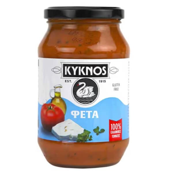 Σάλτσα Ντομάτας Φέτα Κύκνος Τοματοειδή