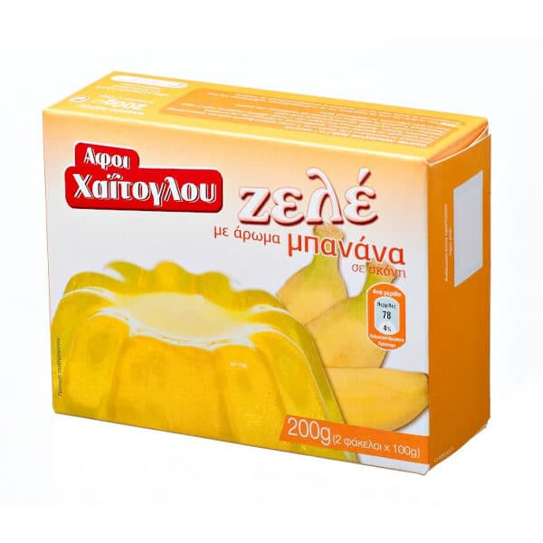 Ζελέ Μπανάνα Χαΐτογλου Ζελέ