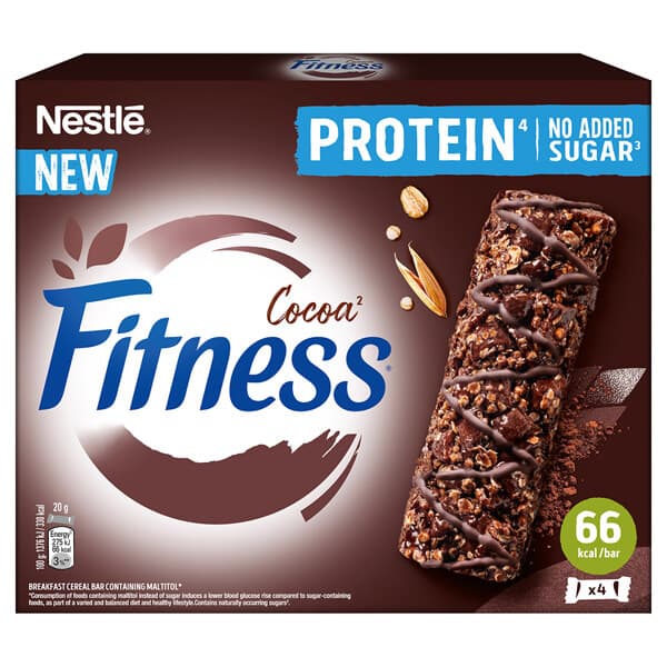Protein Bars Fitness Σοκολάτα Nestle Μπάρες Δημητριακών