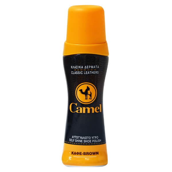 Υγρό Δέρμα Παπουτσιών Camel Καφέ Καθαριστικό Παπουτσιών