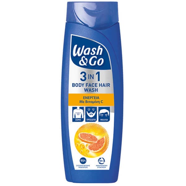 Σαμπουάν Wash and Go Ανδρικό Σαμπουάν