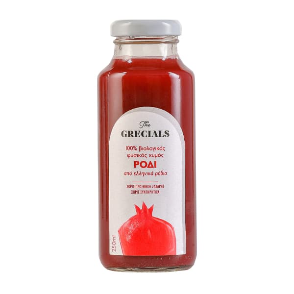 Φυσικός Χυμός Ρόδι Grecials 250ml Φυσικός Χυμός