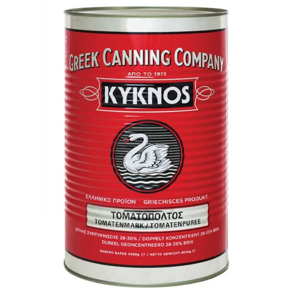 Τοματοπολτός Κύκνος 4550gr Τοματοειδή