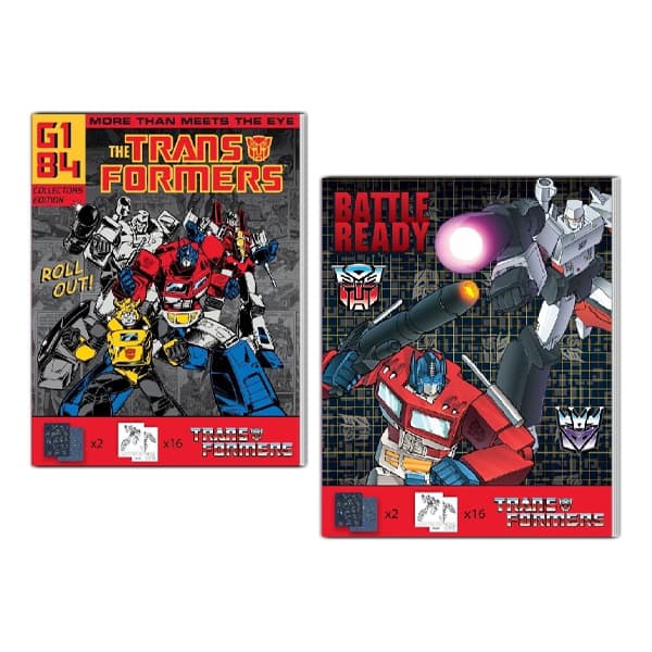 Βιβλίο Ζωγραφικής Transformers Ζωγραφική
