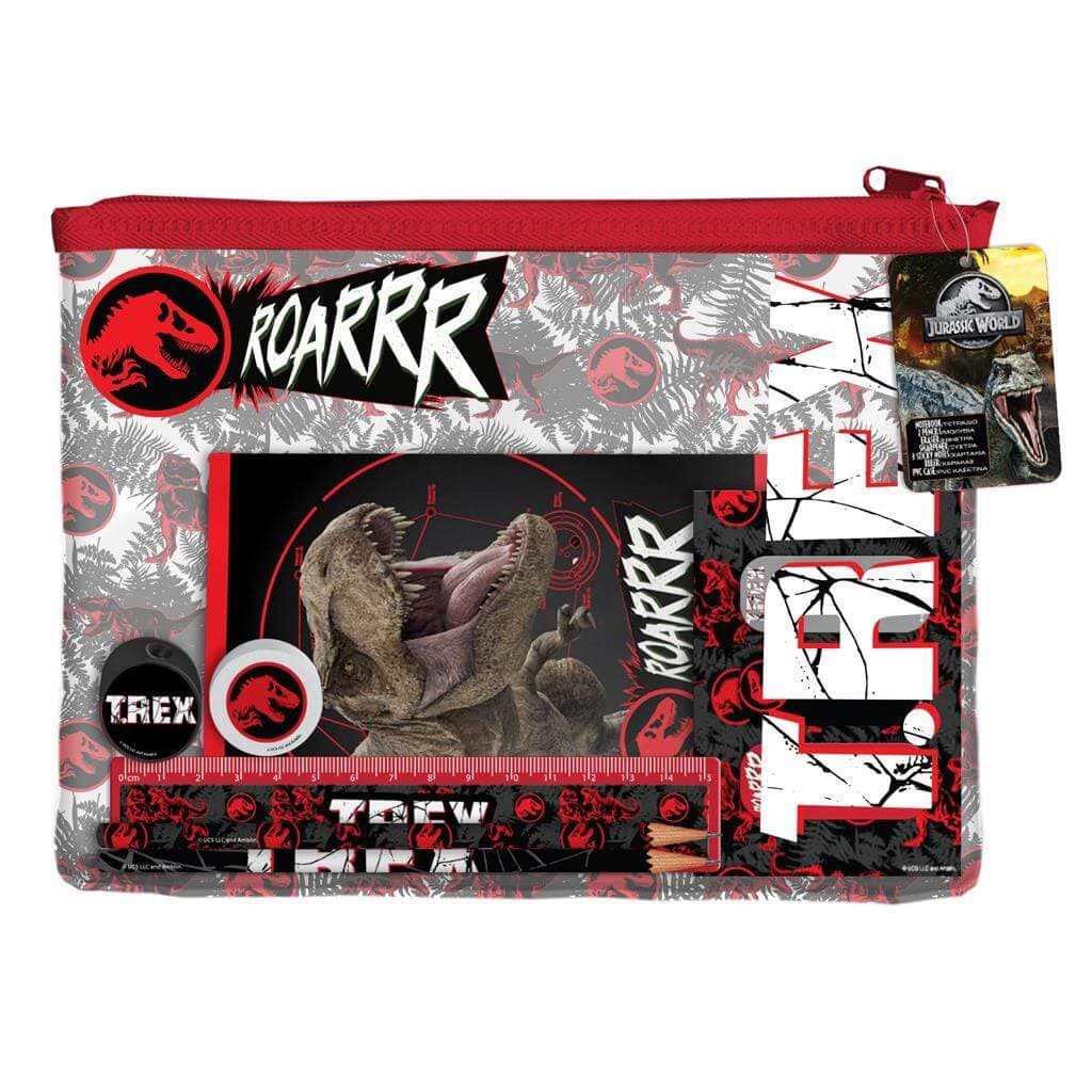 Σχολικό Σετ Jurassic Τσαντάκι