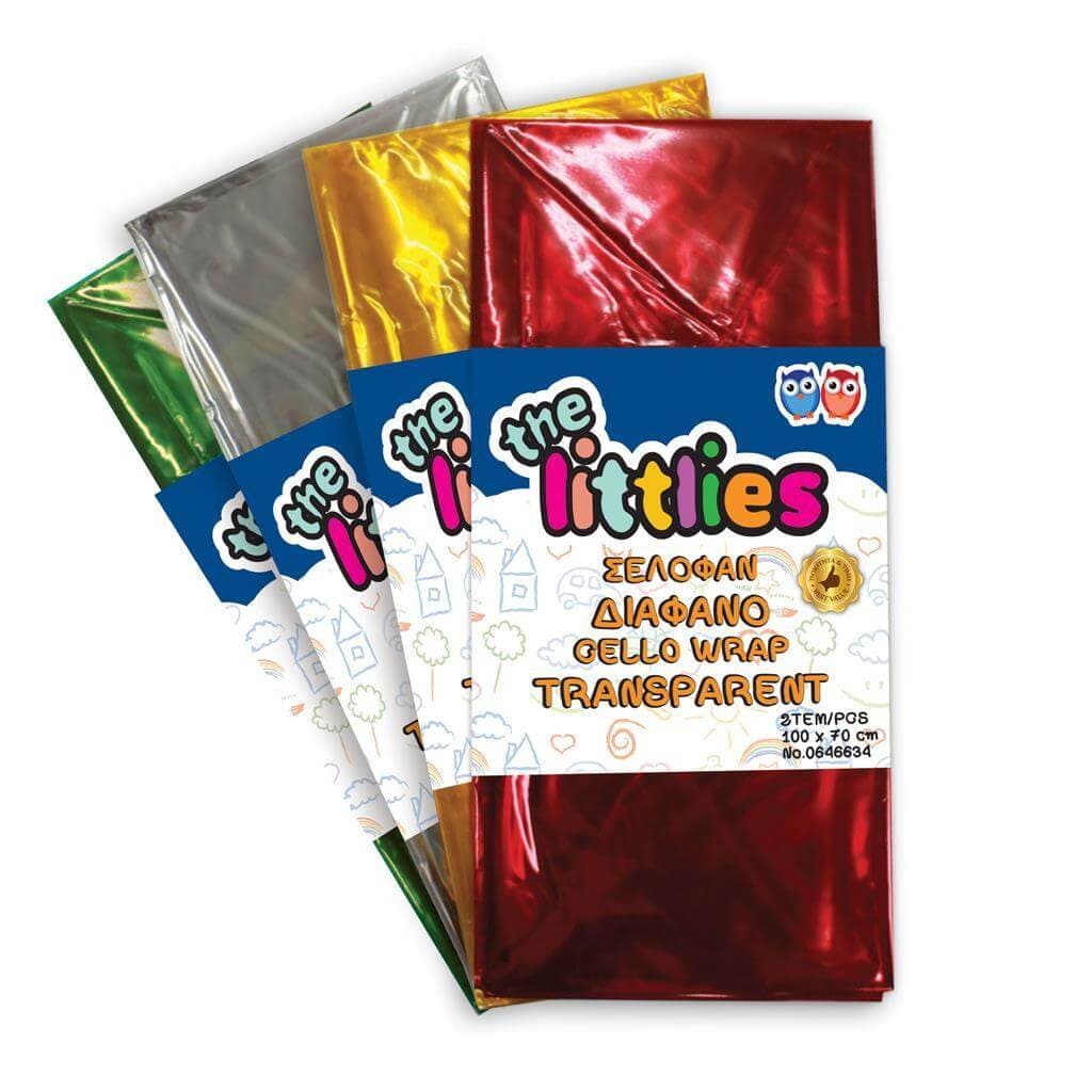 Σελοφάν Χειροτεχνίας The Littlies Πράσινο 70x100 Εκ. 2 Τμχ. Σελοφάν Χειροτεχνίας