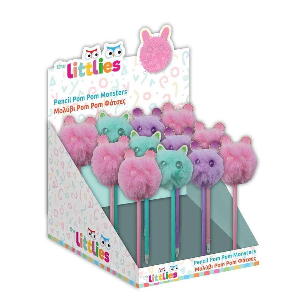 Μολύβι Pompom 3χρωμ The Littlies Σχολικά Είδη