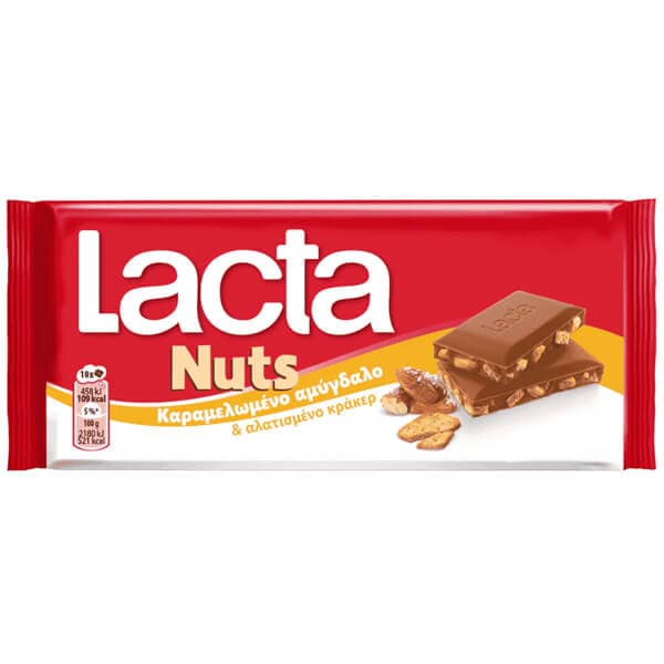 Σοκολάτα Lacta Καραμελωμένο Αμύγδαλο Σοκολάτα