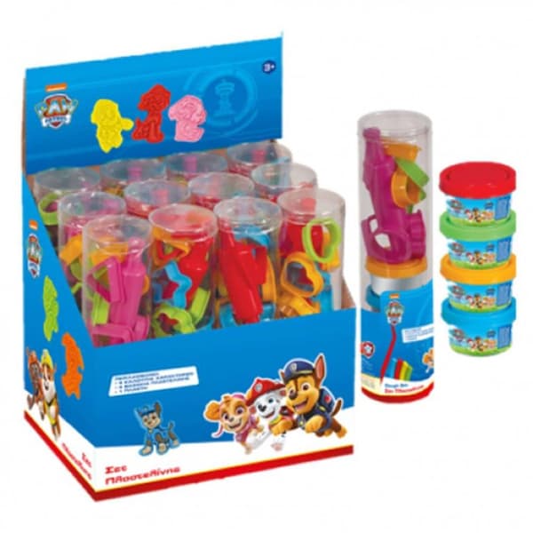 Πλαστελίνη Paw Patrol Σε Σωλήνα Πλαστελίνη