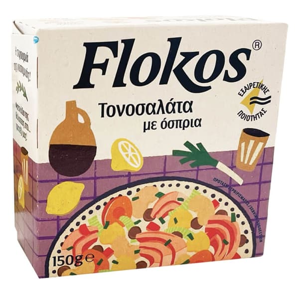 Τονοσαλάτα Flokos Με Όσπρια Κονσέρβα Ψαριού