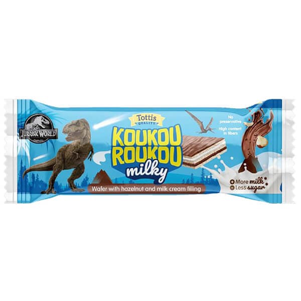 Γκοφρέτα milky Κουκου Ρουκου Γκοφρέτες