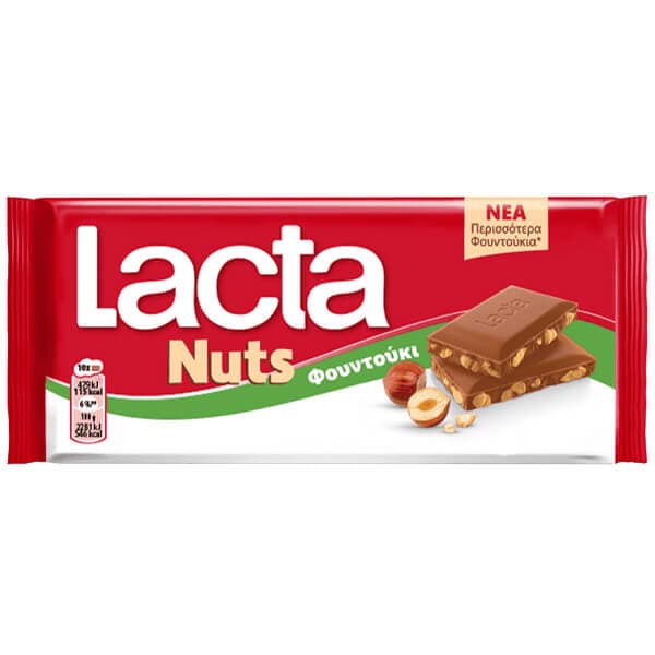 Σοκολάτα Lacta Nuts Σοκολάτα