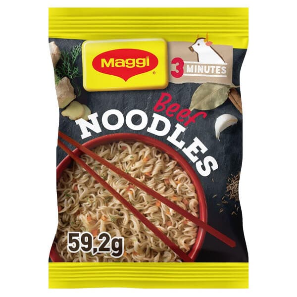 Noodles Βοδινό Maggi Μικρογεύματα