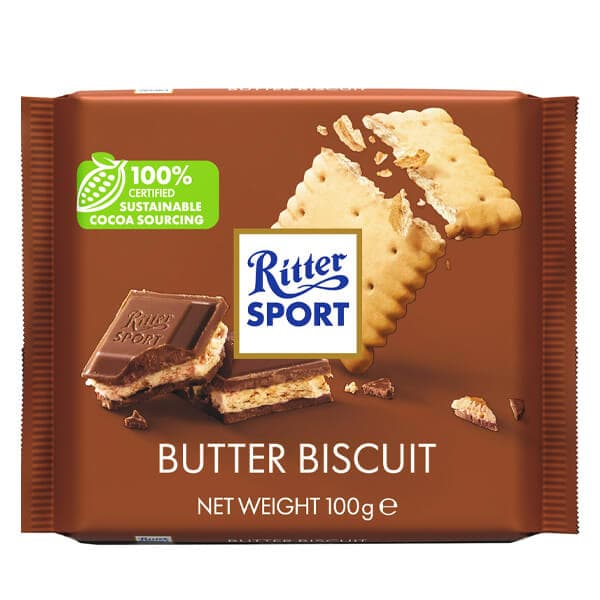 Σοκολάτα Ritter Sport Μπισκότο Σοκολάτες