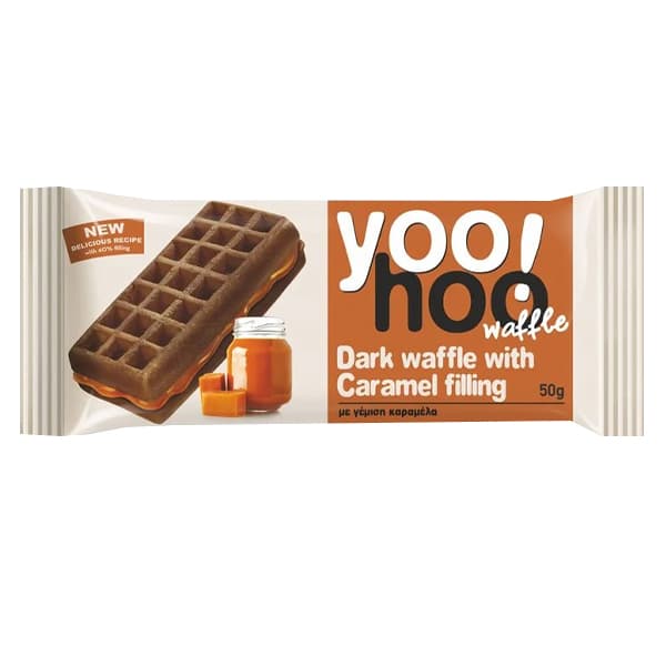 Βάφλα Κακάο Καραμέλα Yoohoo Βάφλες