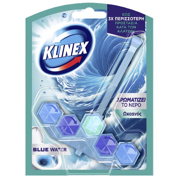 Klinex Wc Block Blue Water Ωκεανός Μπλοκ WC