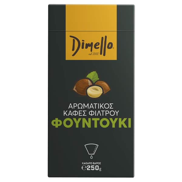 Αρωματικός Φίλτρου Φουντούκι Dimello Καφές Φίλτρου
