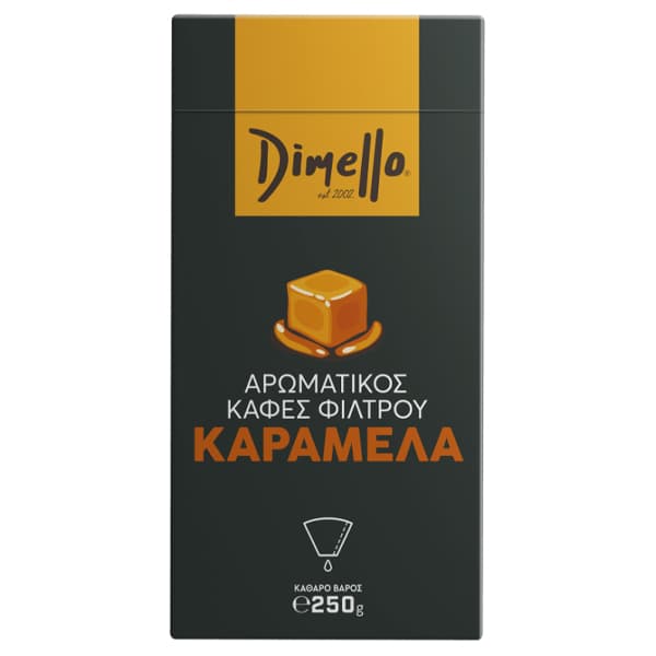 Καφές Φίλτρου Αρωματικός Καραμέλα Dimello ΚΑΦΕΣ