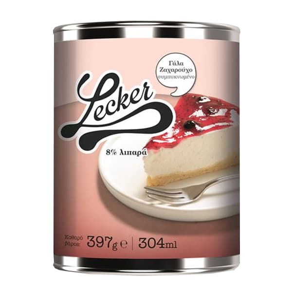 Ζαχαρούχο Γάλα Lecker Γάλα