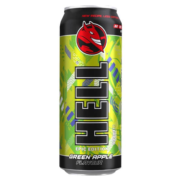 Energy Drink Hell Green Apple Ενεργειακό Ποτό