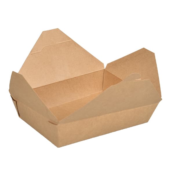 Κραφτ Delivery Box 3000ml 50τεμ. 22,5x16,6x9cm 19,7x14x9cm Κουτί Delivery