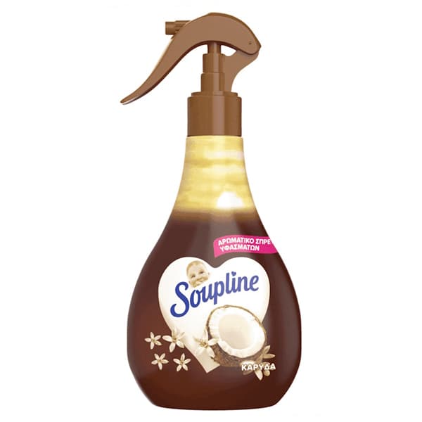 Soupline Spray Υφασμάτων Καρύδα Αρωματικό Ρούχων