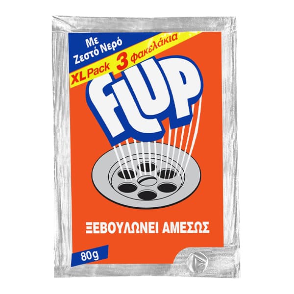 Αποφρακτικό Flup Ζεστό Καθαριστικό