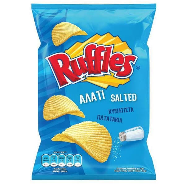 Ruffles Chips Αλάτι Πατατάκια