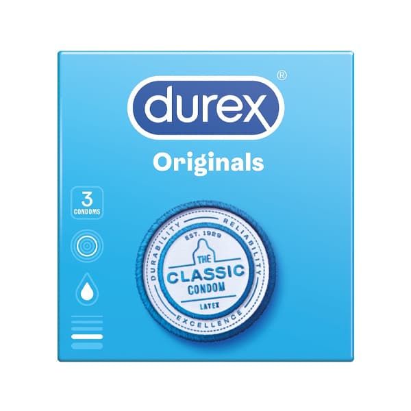 Προφυλακτικά Classic Original Durex Προφυλακτικά