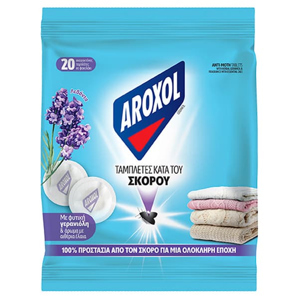 Ταμπλέτες Σκόρου Aroxol Εντομοαπωθητικό