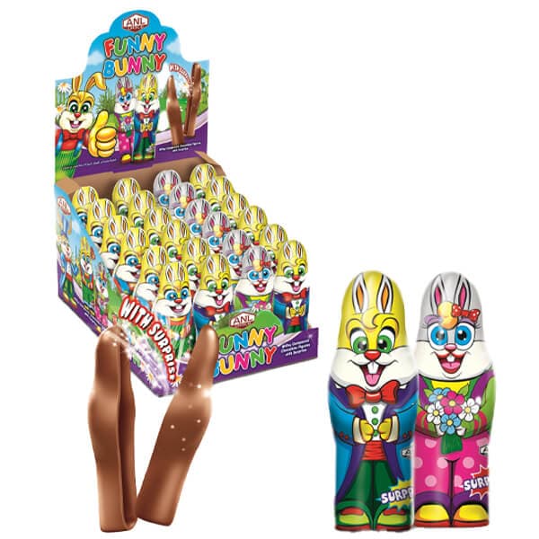 Πασχαλινός Λαγός Σοκολατένιος Funny Bunny ΠΑΣΧΑΛΙΝΑ