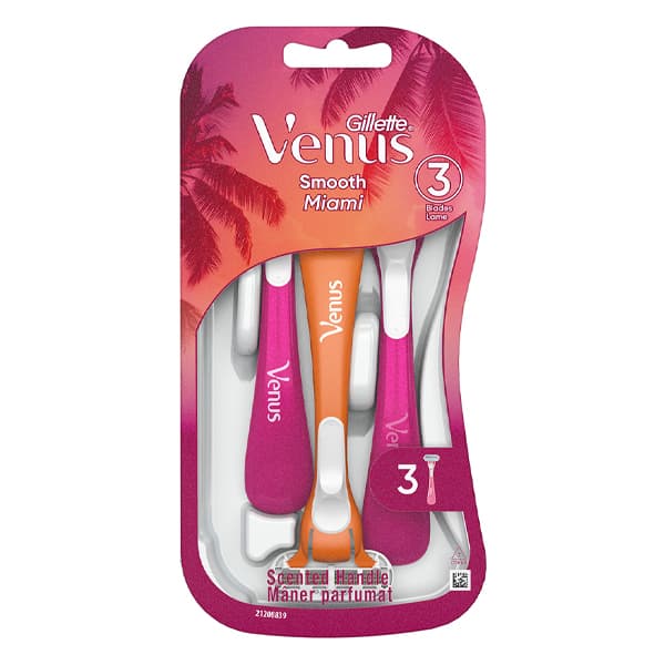 Ξυραφάκια Venus smooth Miami Ξυριστικά Γυναικεία