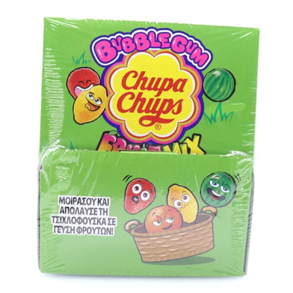 Bubble Gum Chupa Chups Fruit Mix Kangaroo Γλυκά και Ζαχαρωτά