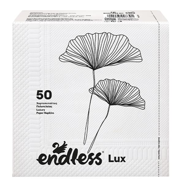 Χαρτοπετσέτα Lux Λευκή Endless Χαρτοπετσέτες