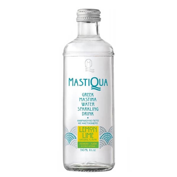 Ανθρακούχο Νερό Mastiqua lime Λεμόνι Αναψυκτικά