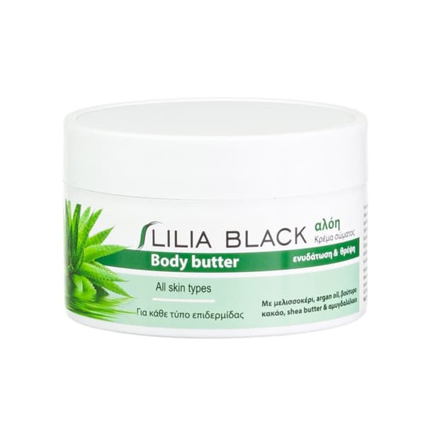 Body Butter Aloe Vera Lilia Black Ενυδατική Κρέμα Σώματος