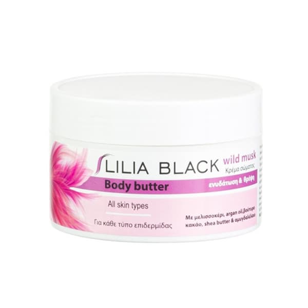 Body Butter Wild Musk Lilia Black Κρέμα Σώματος