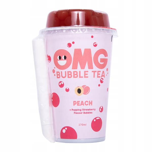 Bubble Tea Omg Ροδάκινο Αναψυκτικό
