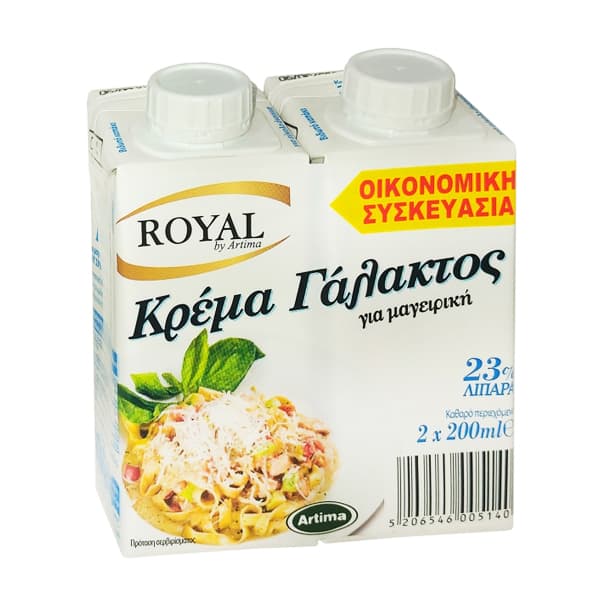 Κρέμα Γάλακτος Royal Light 23% Κρέμες Γάλακτος