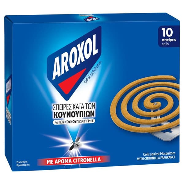Σπιράλ Citronella Aroxol Εντομοαπωθητικά