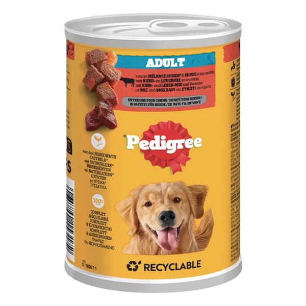 Σκυλοτροφή Πατέ Μοσχάρι Pedigree Σκυλοτροφές
